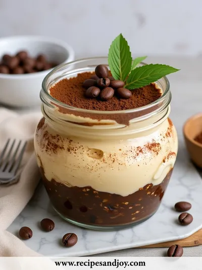 Protein Tiramisu Pudding Recipe - ready to serve