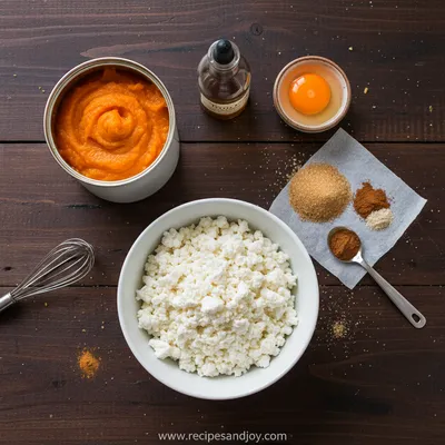Viral Pumpkin Cottage Cheese Bake Recipe - cooking process