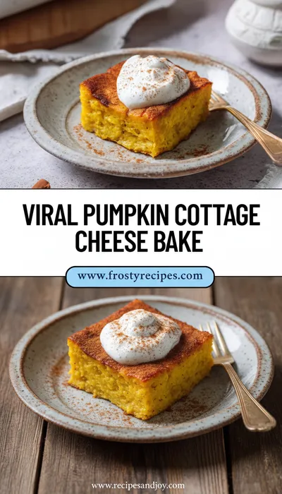 Viral Pumpkin Cottage Cheese Bake Recipe