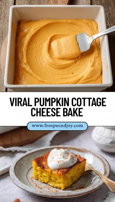 Viral Pumpkin Cottage Cheese Bake Recipe - ingredients preparation