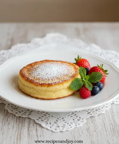 Quark Pancakes Without Flour in 5 Minutes - ready to serve