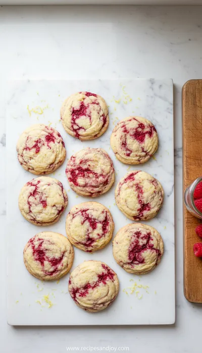 Raspberry Lemon Cookies