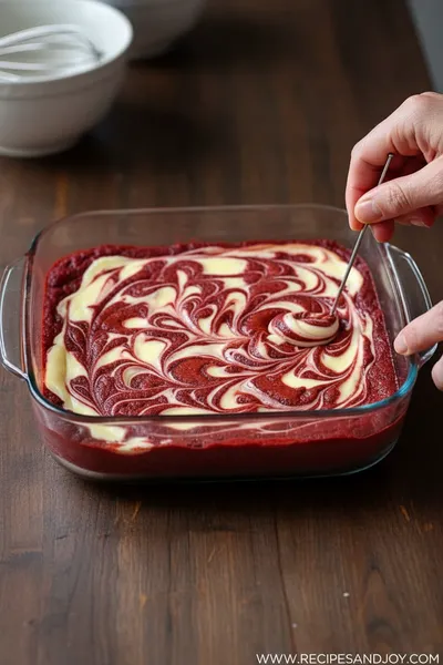 Red Velvet Cheesecake Brownies - ingredients preparation