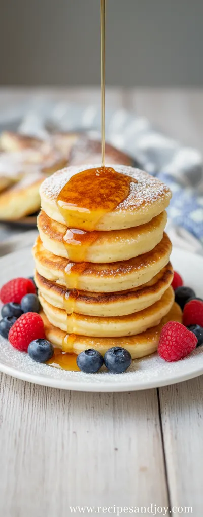 Ricotta Pancakes Recipe - Easy And Delicious - ready to serve