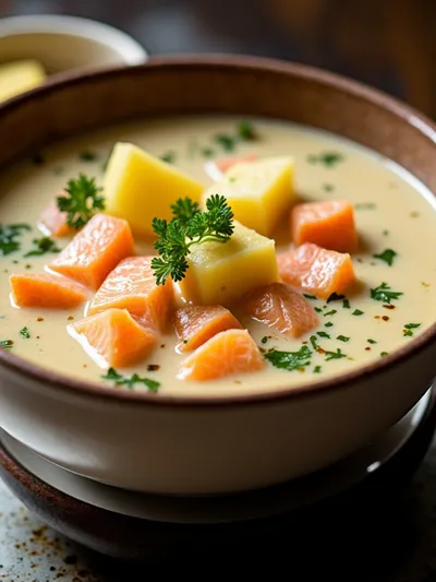 Salmon Chowder Soup