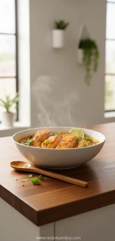 Salmon Coconut Curry (Thai Inspired)