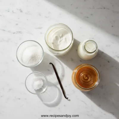 Salted Caramel Ice Cream - cooking process