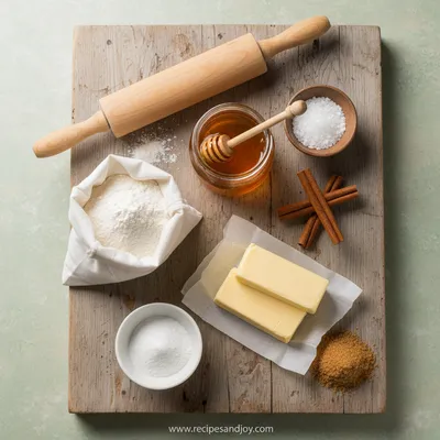 Salted Honey Cinnamon Cookies - cooking process