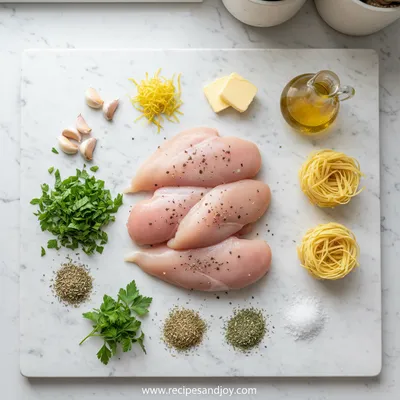 Savory One-Pan Chicken With Buttered Noodles - cooking process