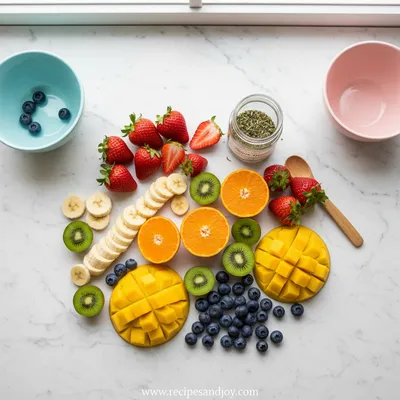 Secret Ingredient Fruit Salad - cooking process