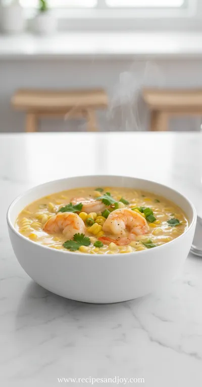 Shrimp and Corn Soup