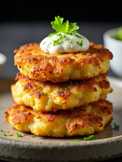 Shrimp Fritters With Lime Mayonnaise
