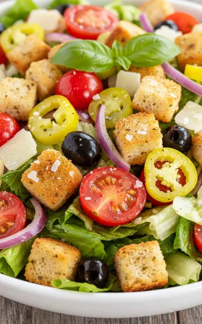 Simple Italian Salad – Easy Side Dish