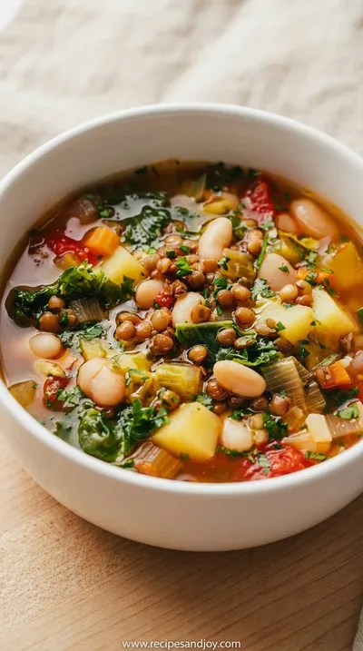 Perfect Simple Vegetable Soup Recipe - ready to serve