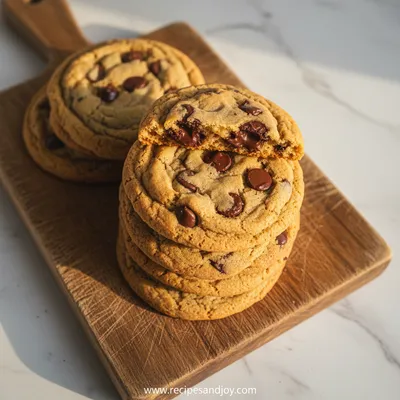 Soft and Chewy Chocolate Chip Cookies