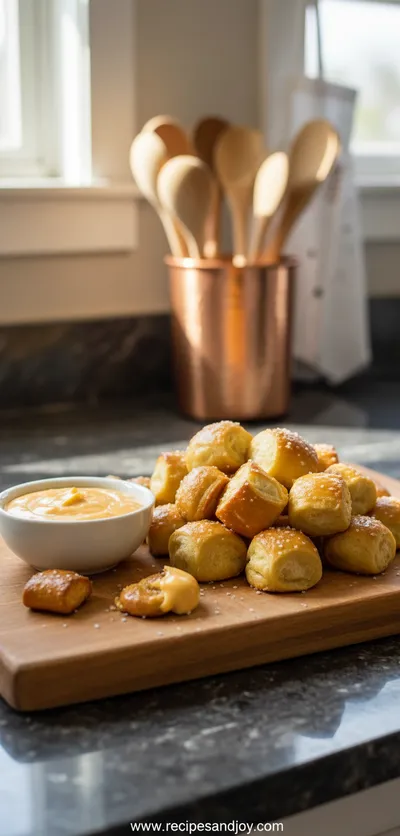 Homemade Soft Pretzel Bites Recipe
