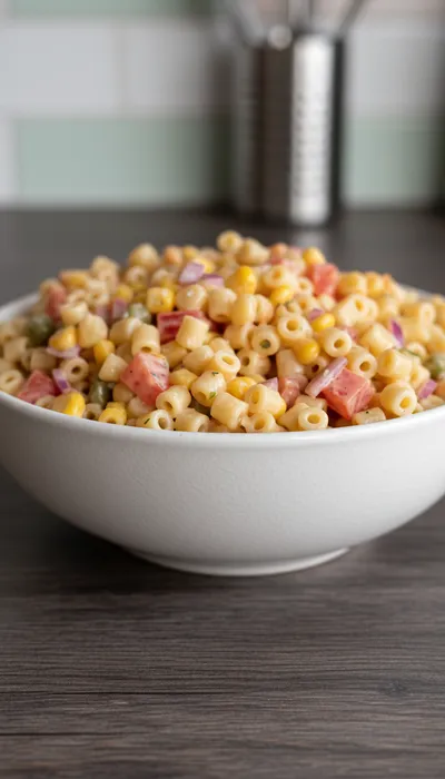 Soslu Makarna Salatası Recipe