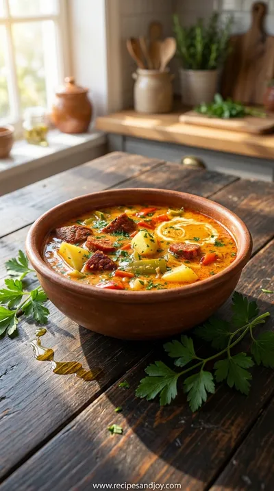 Spanish Potato Soup Recipe: Hearty and Flavorful