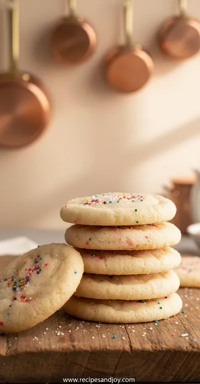 Easy 3-Ingredient Sugar Cookie Recipe