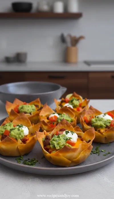 Easy Taco Cups Recipe