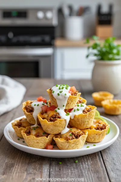 Taco Ranch Bites Recipe - ready to serve