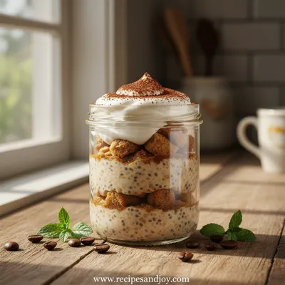 Tiramisu Overnight Oats: Make-Ahead Breakfast Dessert
