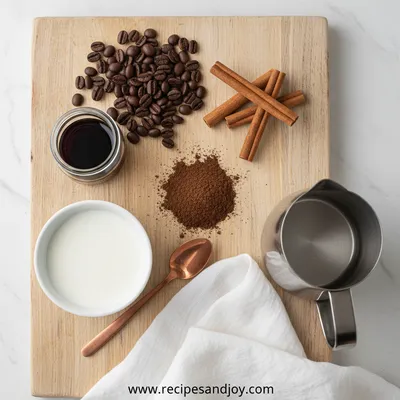 Vanilla Cinnamon Latte Recipe – Cozy Coffee Shop Style - cooking process