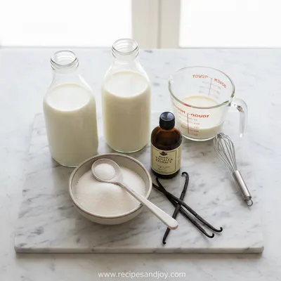 Vanilla Ice Cream Recipe – No‑Cook Homemade Treat - cooking process