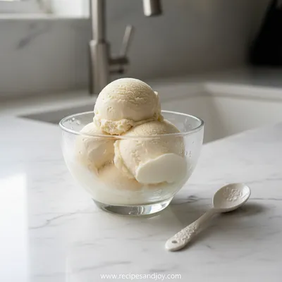 Vanilla Ice Cream - No-Cook Homemade Recipe