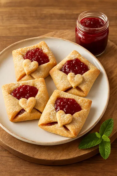 Vegan Love Letter Pastries – Sweet & Simple - ready to serve