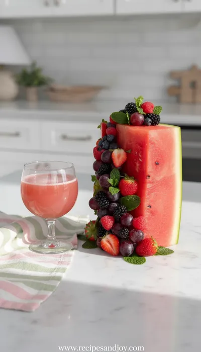 Watermelon Cake – Fresh & Easy Summer Dessert