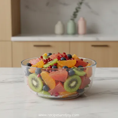 Winter Fruit Salad with Lime Dressing