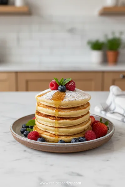 Yogurt Pancakes – Quick & Fluffy