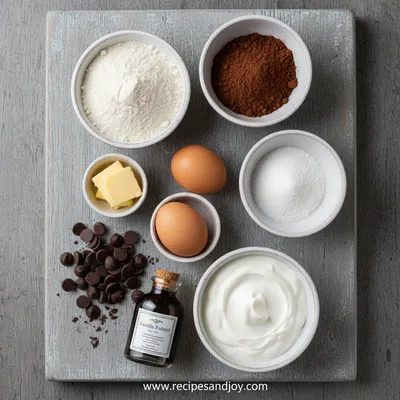 Zero Sugar Brownies with Greek Yogurt - cooking process