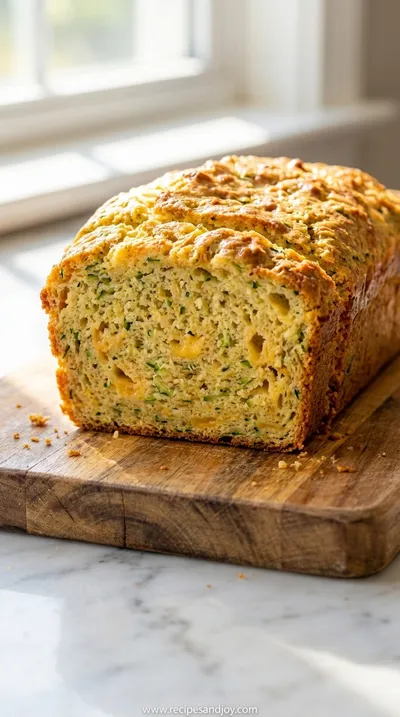 Best Ever Zucchini Cheddar Bread Recipe